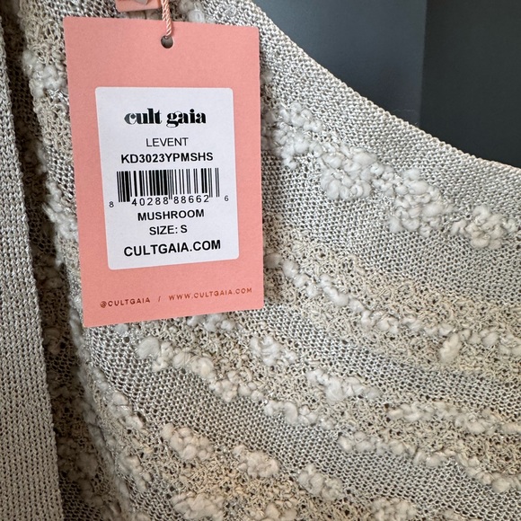 Cult Gaia Textured Cream Knit - Picture 4 of 9